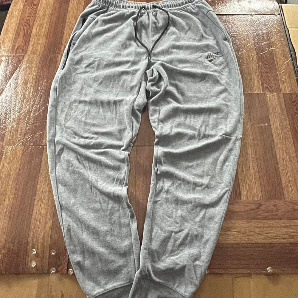 Nike Grey Fleece Retro Tech Sportswear Sweatpants Jogger Medium